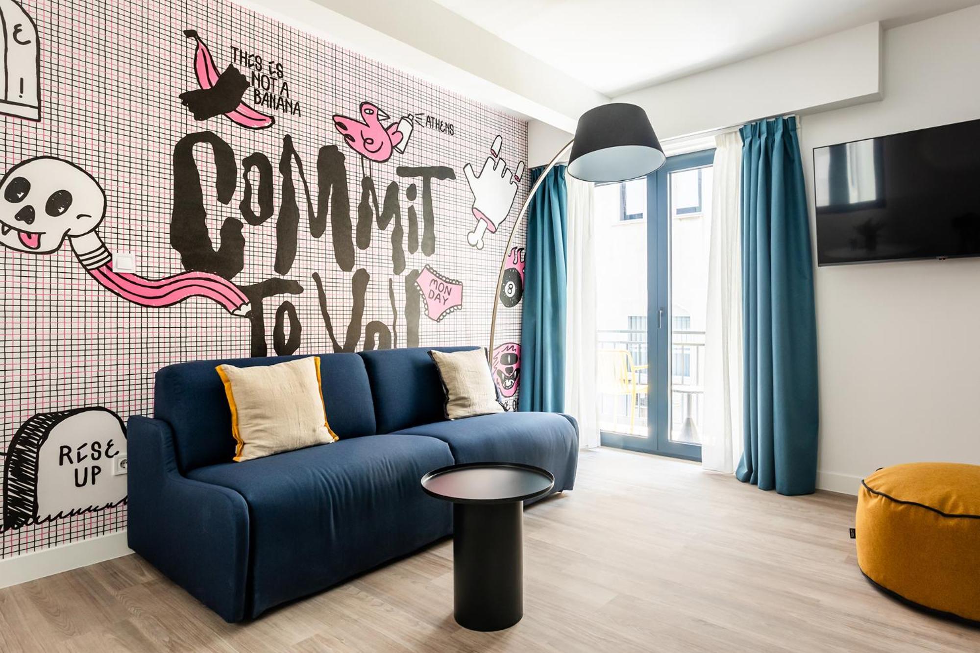 Ferienwohnung Mixt By Zoia Living Athen Exterior foto
